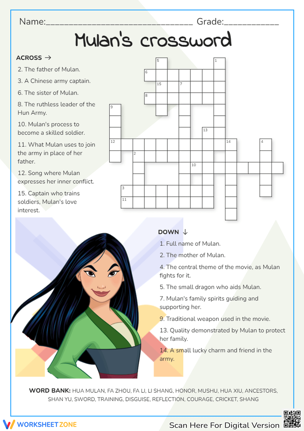 Grade 2 Disney Crossword Puzzles Worksheets 2025 Grade 2 Disney Crossword Puzzles Worksheets 2025