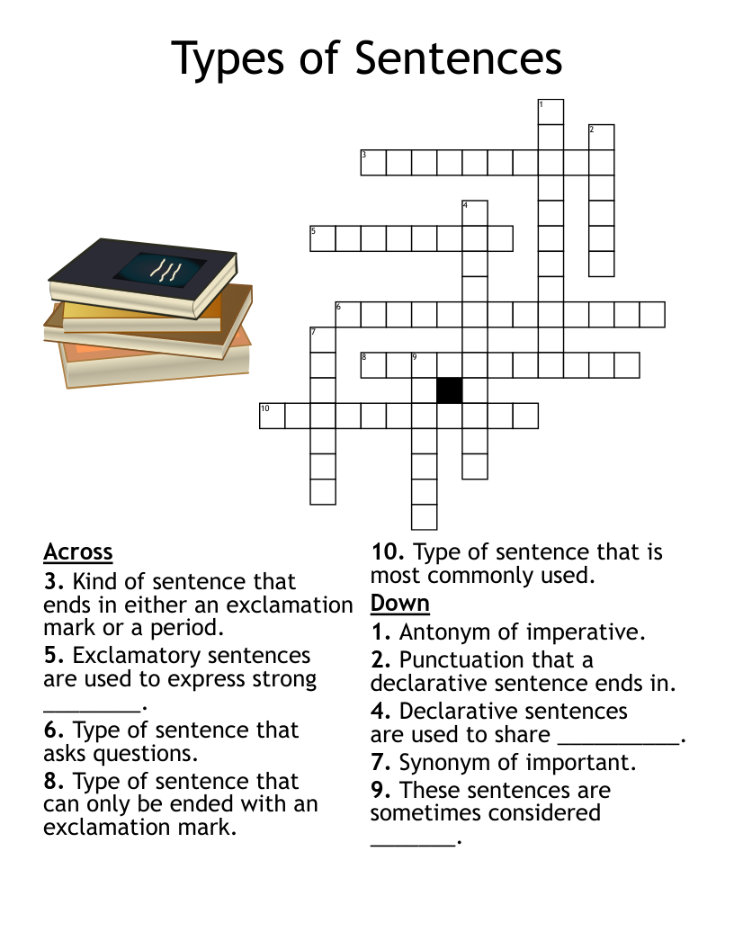 Grammar Crossword Puzzles Printable Grammar Crossword Puzzles Printable