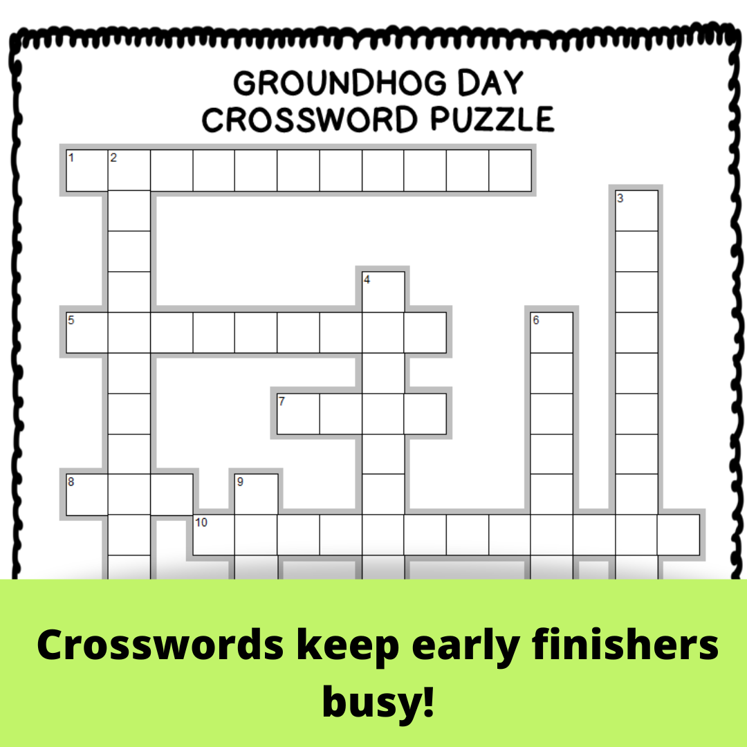 Groundhog Day Activities Word Searches Crosswords Puzzles Writing Classful Groundhog Day Activities Word Searches Crosswords Puzzles Writing Classful