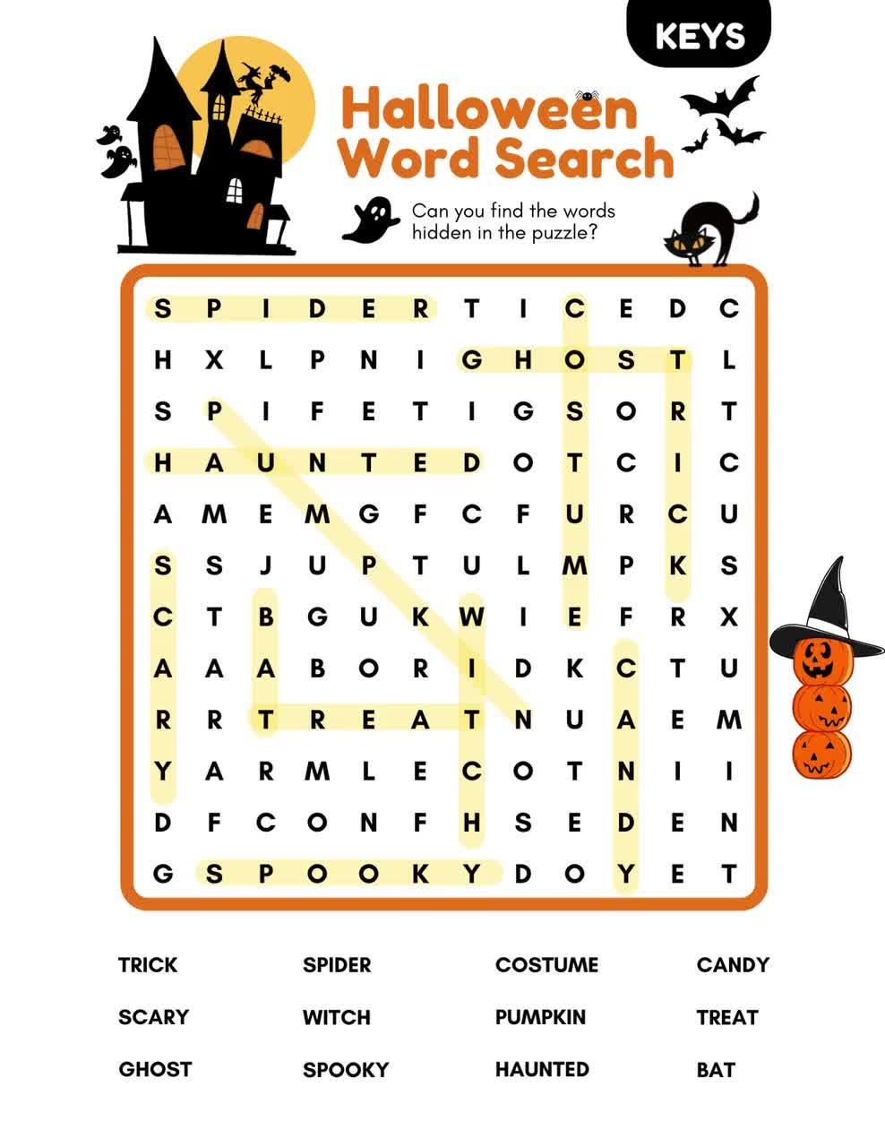 Halloween Games Printable Word Search Kid Games Instant Download Printable Halloween Game Halloween Games Printable Word Search Kid Games Instant Download Printable Halloween Game