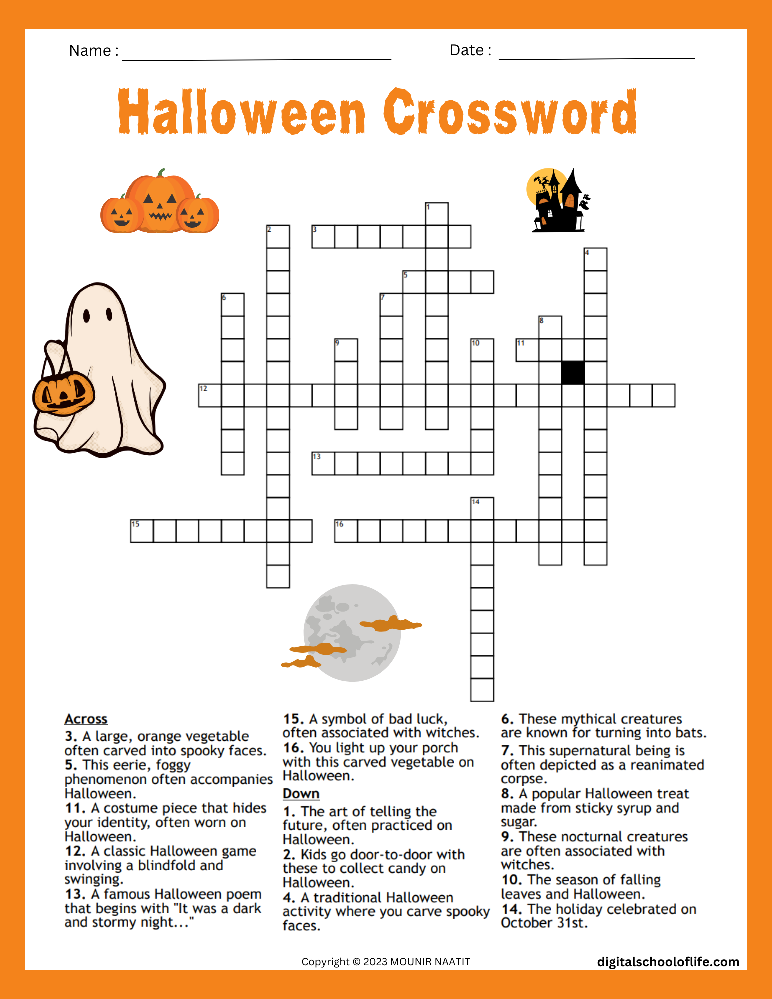 Halloween Puzzles Mini Book Halloween Holiday Unearth The Spooky Fun Made By Teachers Halloween Puzzles Mini Book Halloween Holiday Unearth The Spooky Fun Made By Teachers