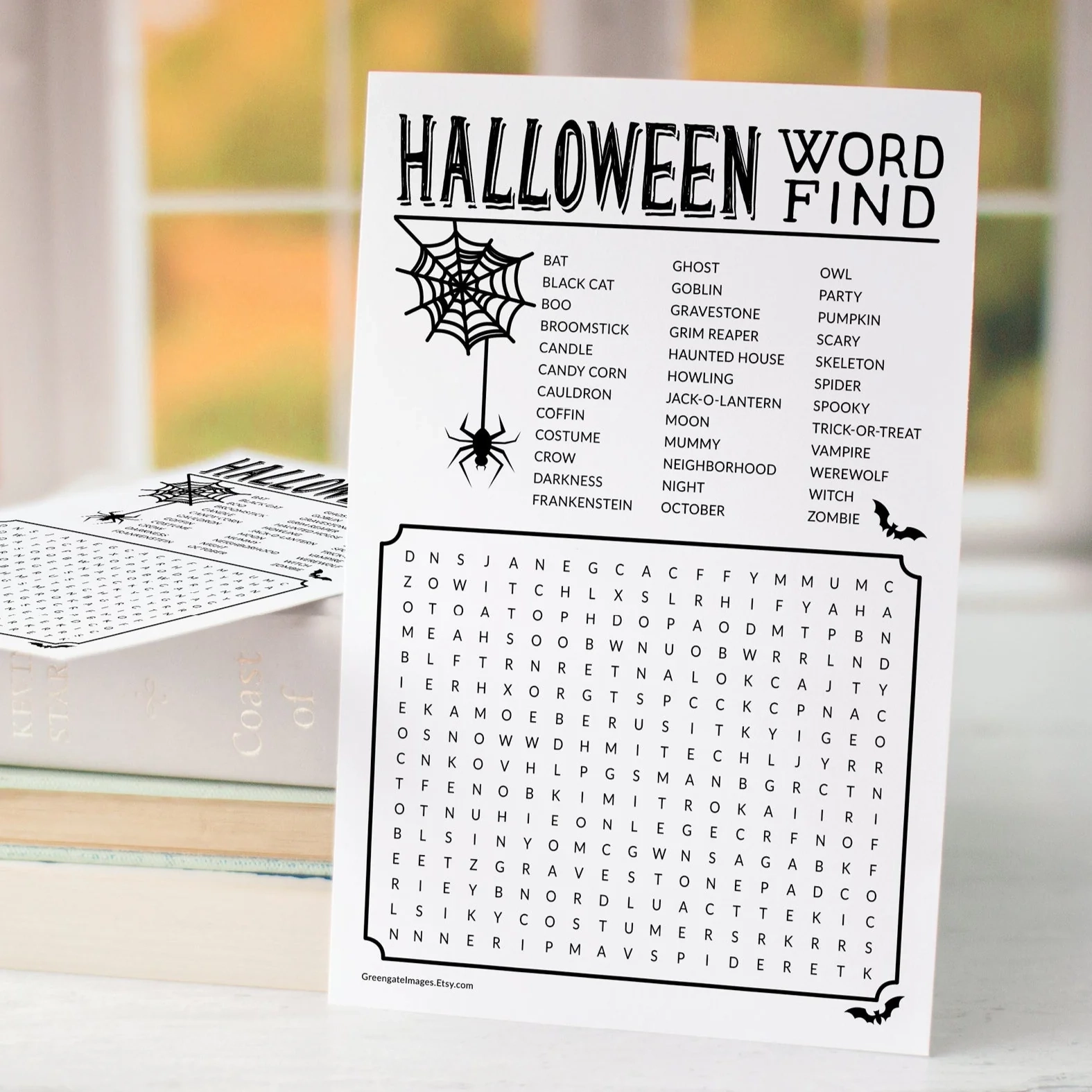 Halloween Word Find Greengate Images Halloween Word Find Greengate Images