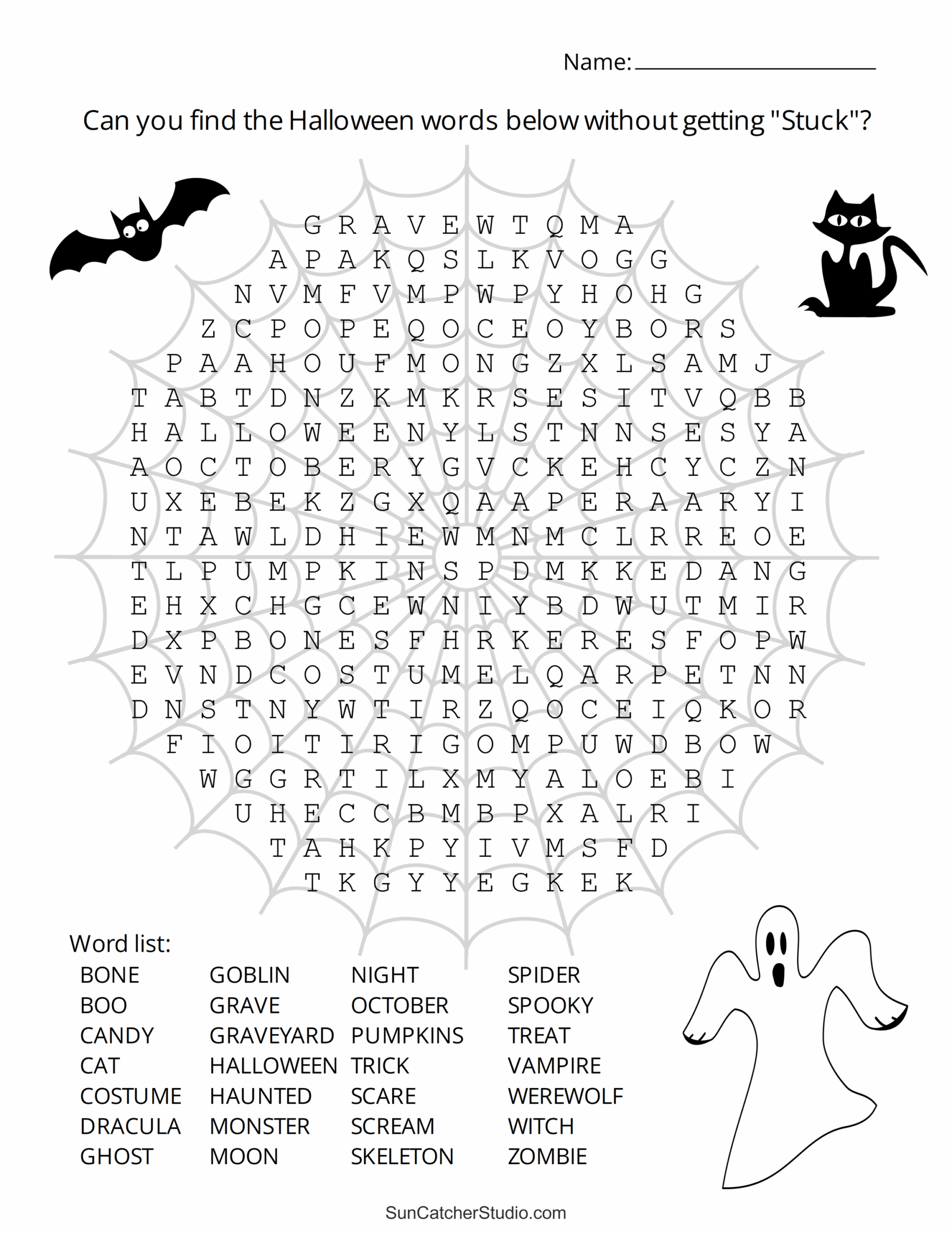 Halloween Word Search Free Printable Puzzles Free Printables Monograms Design Tools Patterns U0026 DIY Projects Halloween Word Search Free Printable Puzzles Free Printables Monograms Design Tools Patterns U0026 DIY Projects