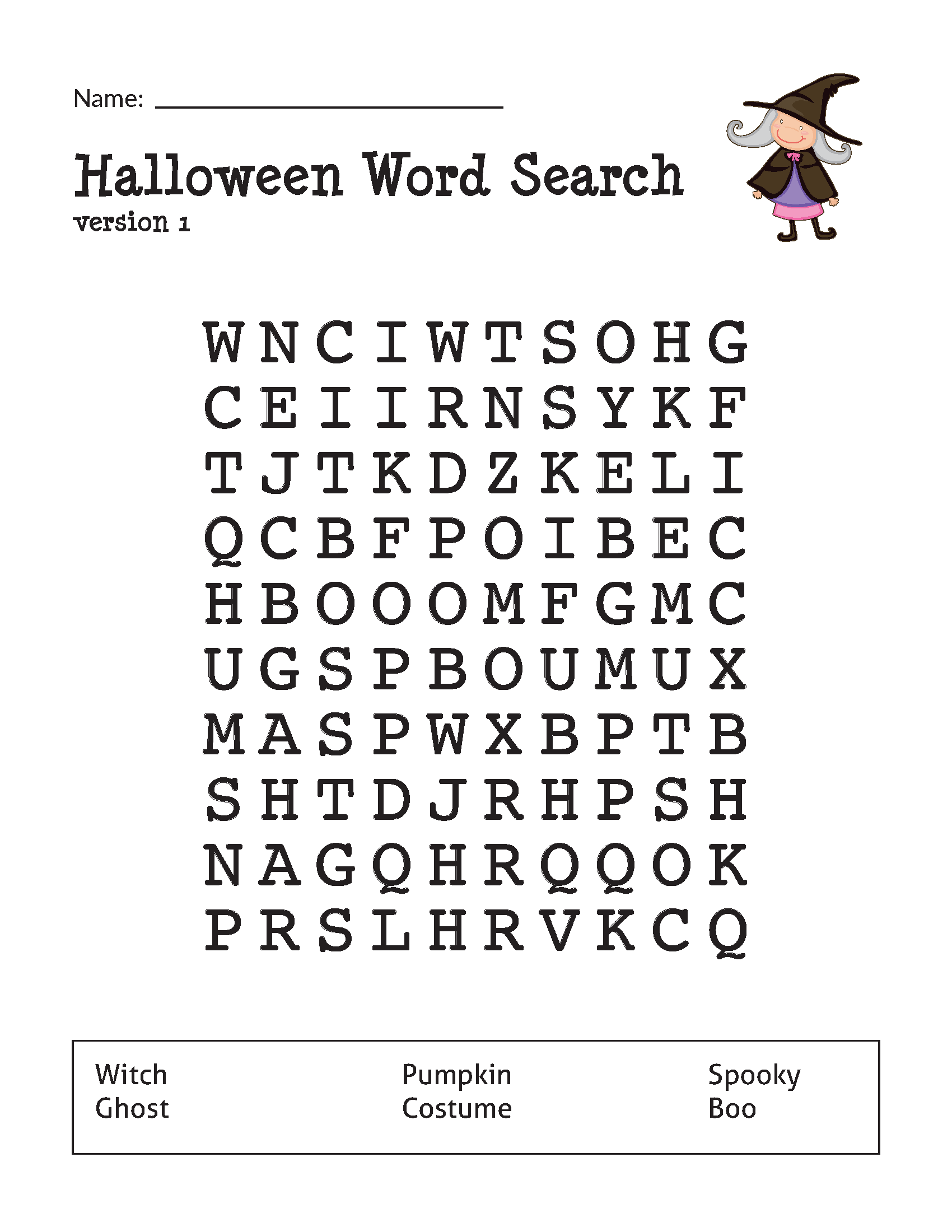 Halloween Word Search Puzzles Gift Of Curiosity Halloween Word Search Puzzles Gift Of Curiosity