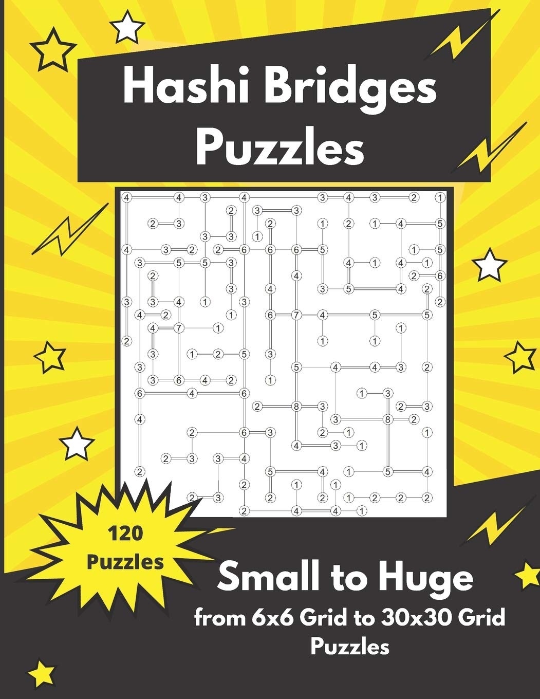 Hashi Bridges Puzzles Small To Huge Bridges And Islands Puzzles SomatoMint Amazon de Books