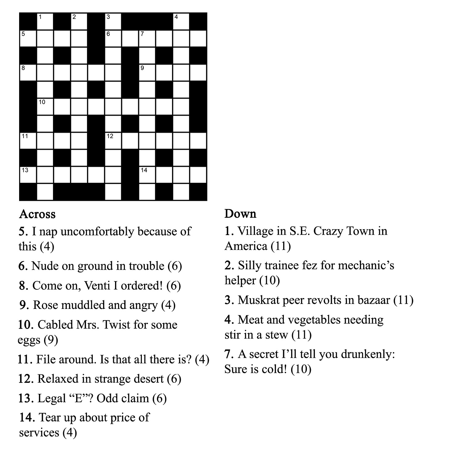 Here s A Puzzle Entirely Made Of Anagrams