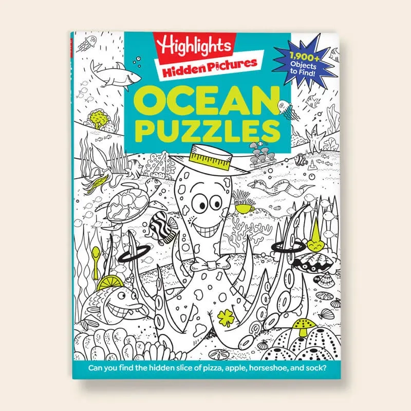 Hidden Pictures Ocean Puzzles Highlights For Children