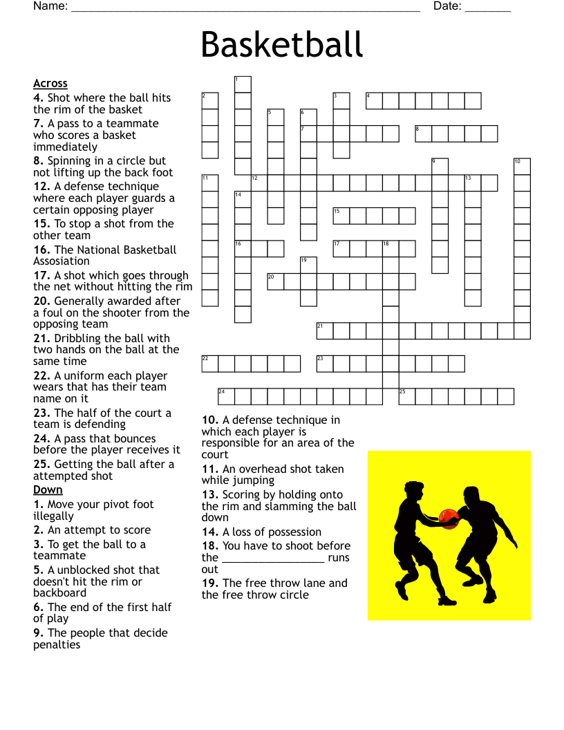 Printable Crossword Puzzles High School Printable Crossword Puzzles High School
