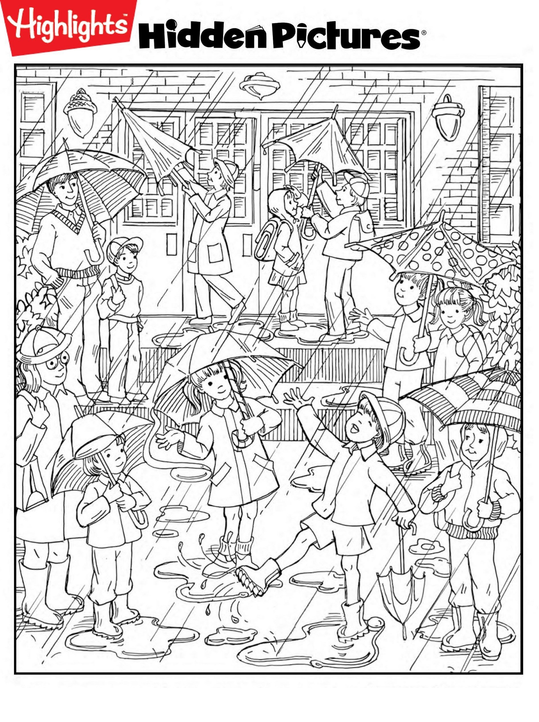 Highlights Hidden Pictures Printable 123 Worksheets Highlights Hidden Pictures Printable 123 Worksheets