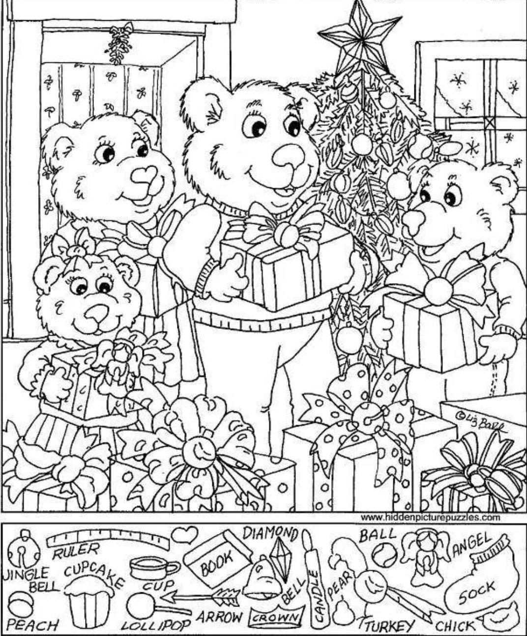 Free Printable Hidden Picture Puzzles Free Printable Hidden Picture Puzzles