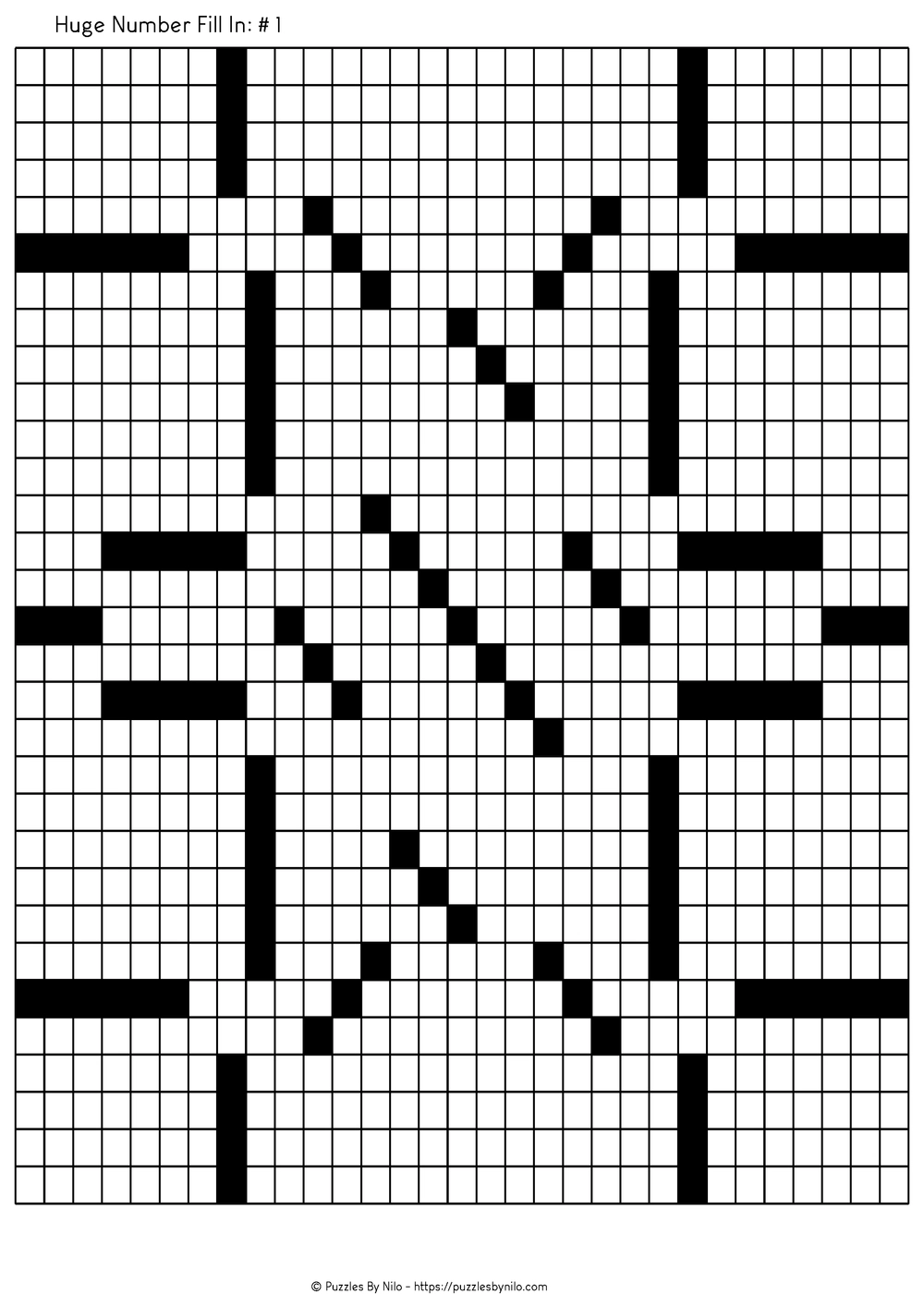 Printable Number Fill In Puzzles Printable Number Fill In Puzzles