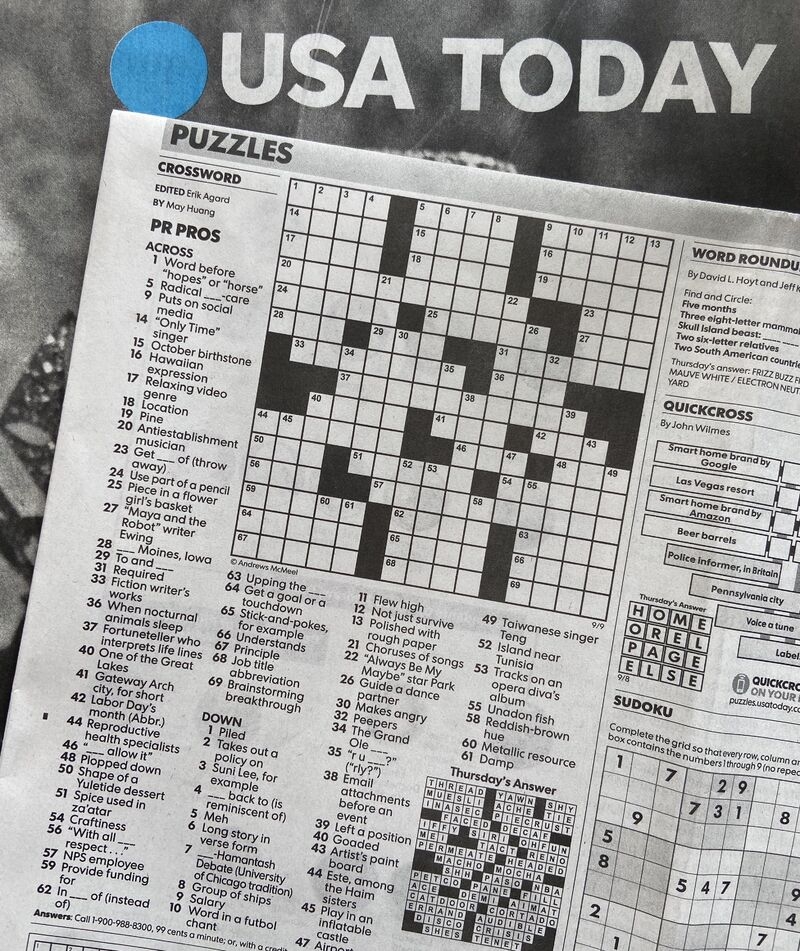 Usa Today Crossword Printable Puzzles Usa Today Crossword Printable Puzzles