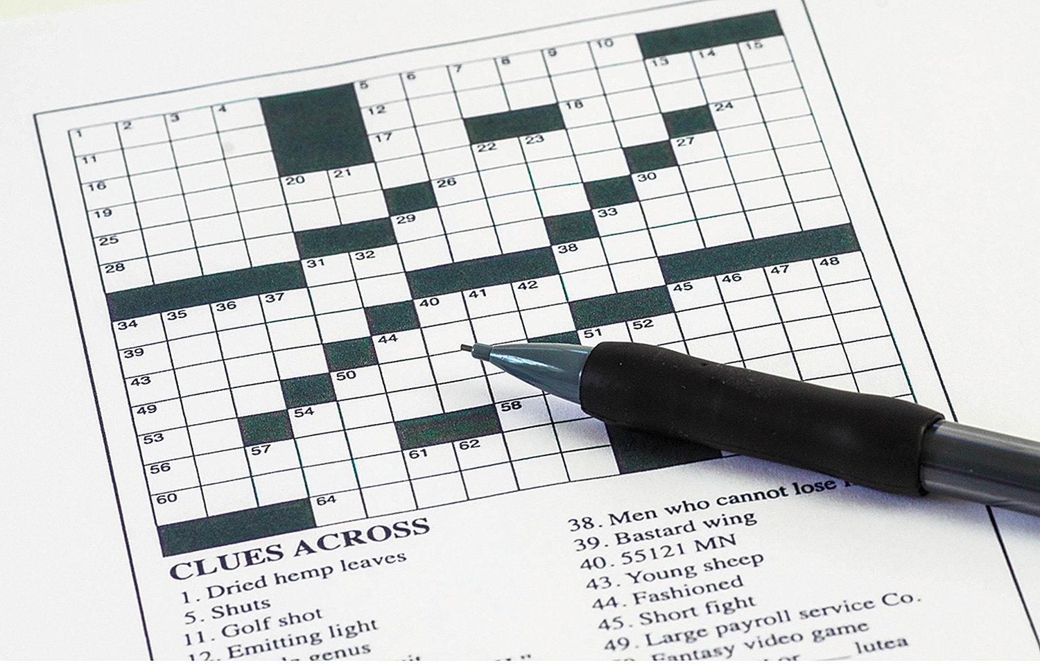 Printable Newspaper Crossword Puzzles Printable Newspaper Crossword Puzzles