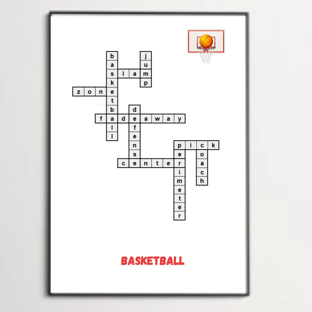 Improve Your Basketball IQ A Unique Crossword Puzzle For Fans From Rules To NBA Stars An Ideal Gift For Sports Lovers Play And Learn Etsy Australia Improve Your Basketball IQ A Unique Crossword Puzzle For Fans From Rules To NBA Stars An Ideal Gift For Sports Lovers Play And Learn Etsy Australia