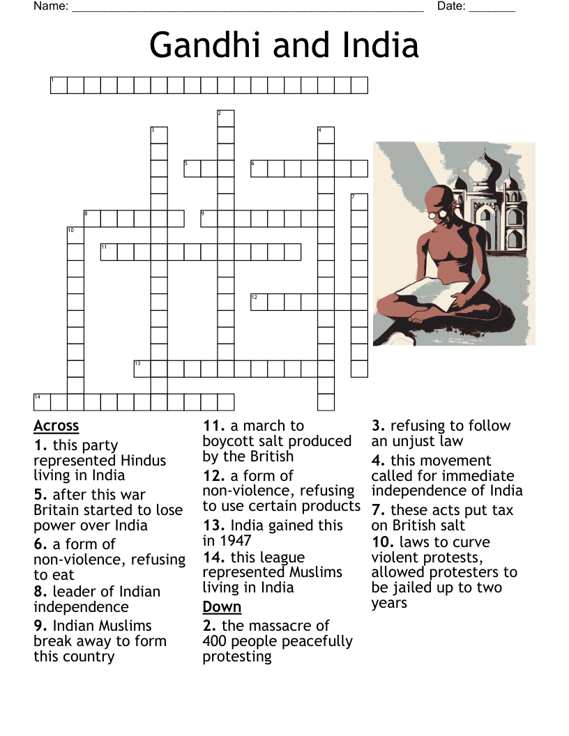 India Crossword WordMint India Crossword WordMint