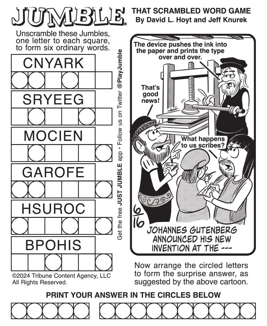 Jumble Puzzles Jumble Puzzles