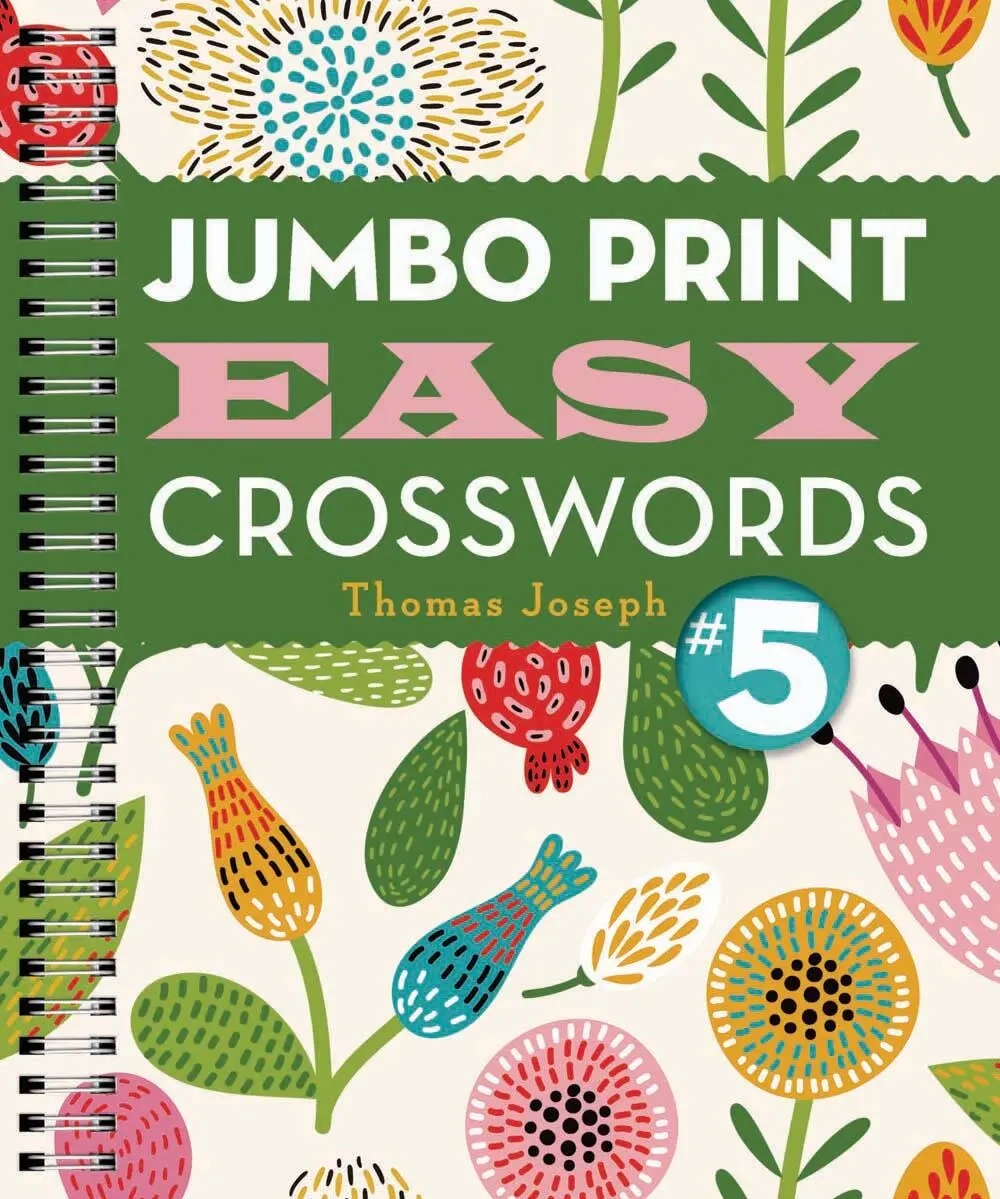 Jumbo Print Easy Crosswords 5 By Thomas Joseph Hachette Book Group Jumbo Print Easy Crosswords 5 By Thomas Joseph Hachette Book Group