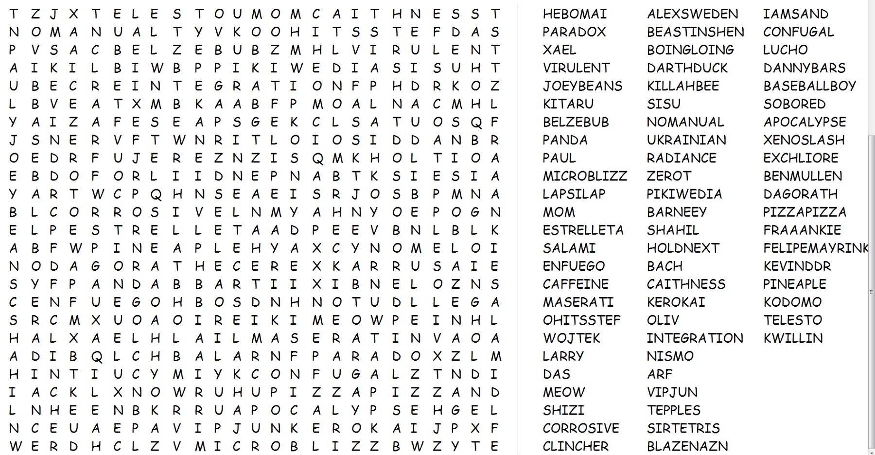 Jumbo Word Search Printable 101 Activity Jumbo Word Search Printable 101 Activity