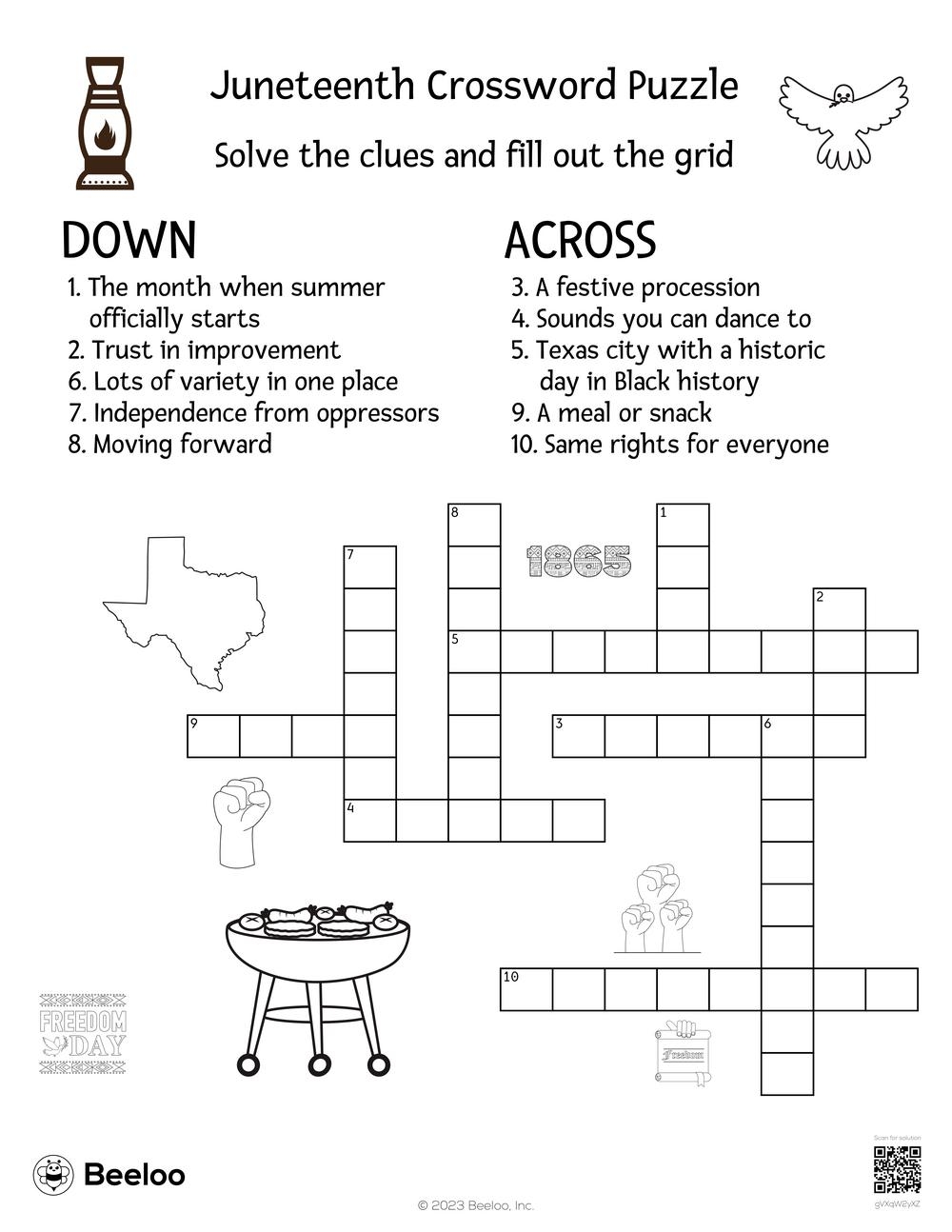 Free Printable History Crossword Puzzles Free Printable History Crossword Puzzles