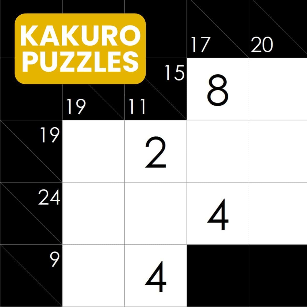 Kakuro Puzzles Math Love