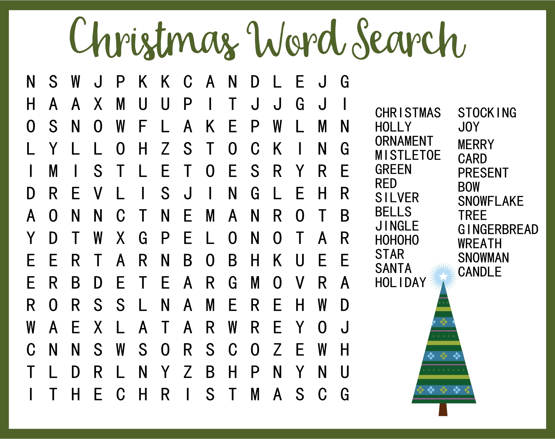 Kids Christmas Word Search 15 Free PDF Printables Printablee Worksheets Library Kids Christmas Word Search 15 Free PDF Printables Printablee Worksheets Library