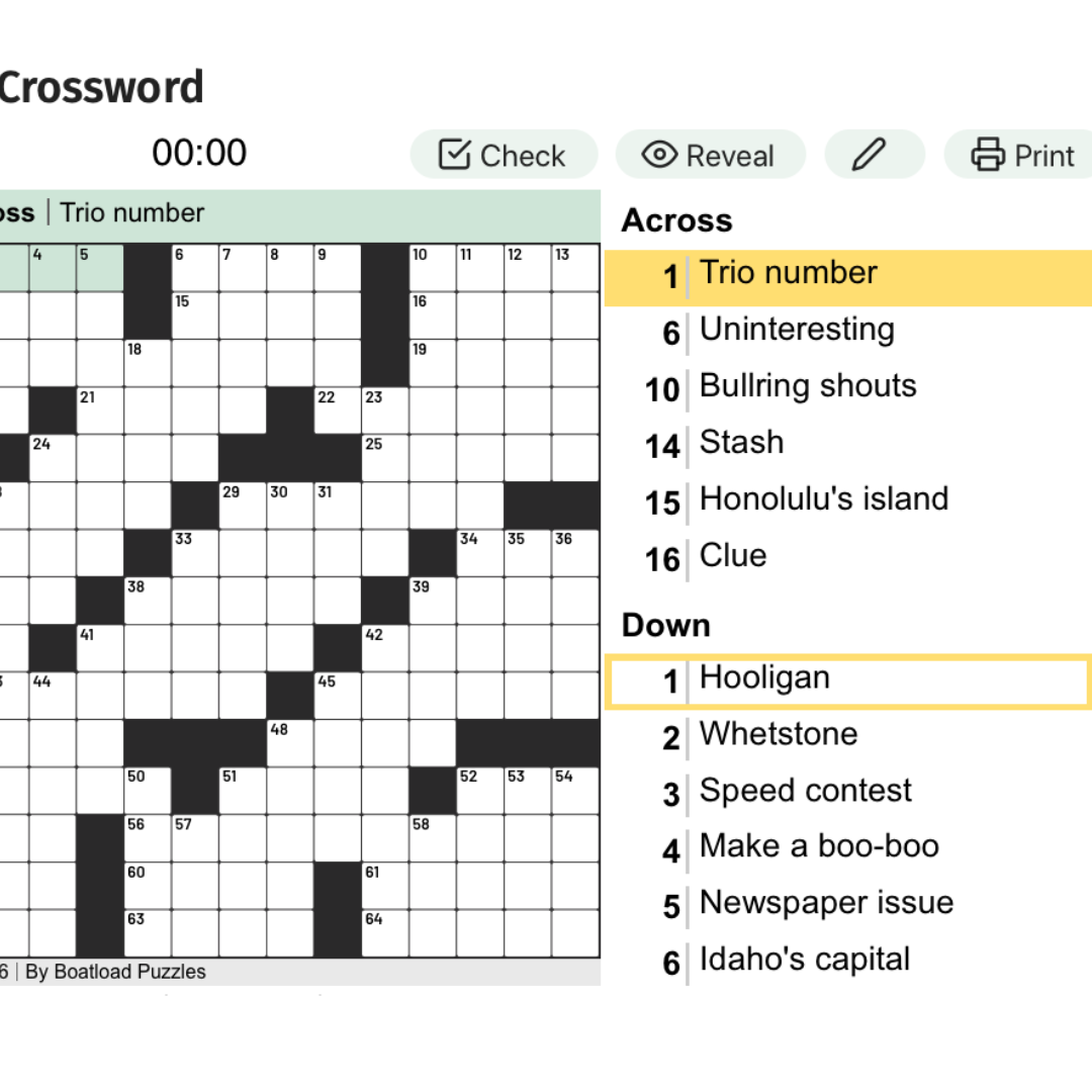 Kingsport Times Introduces Daily Crossword Puzzles News Timesnews Kingsport Times Introduces Daily Crossword Puzzles News Timesnews
