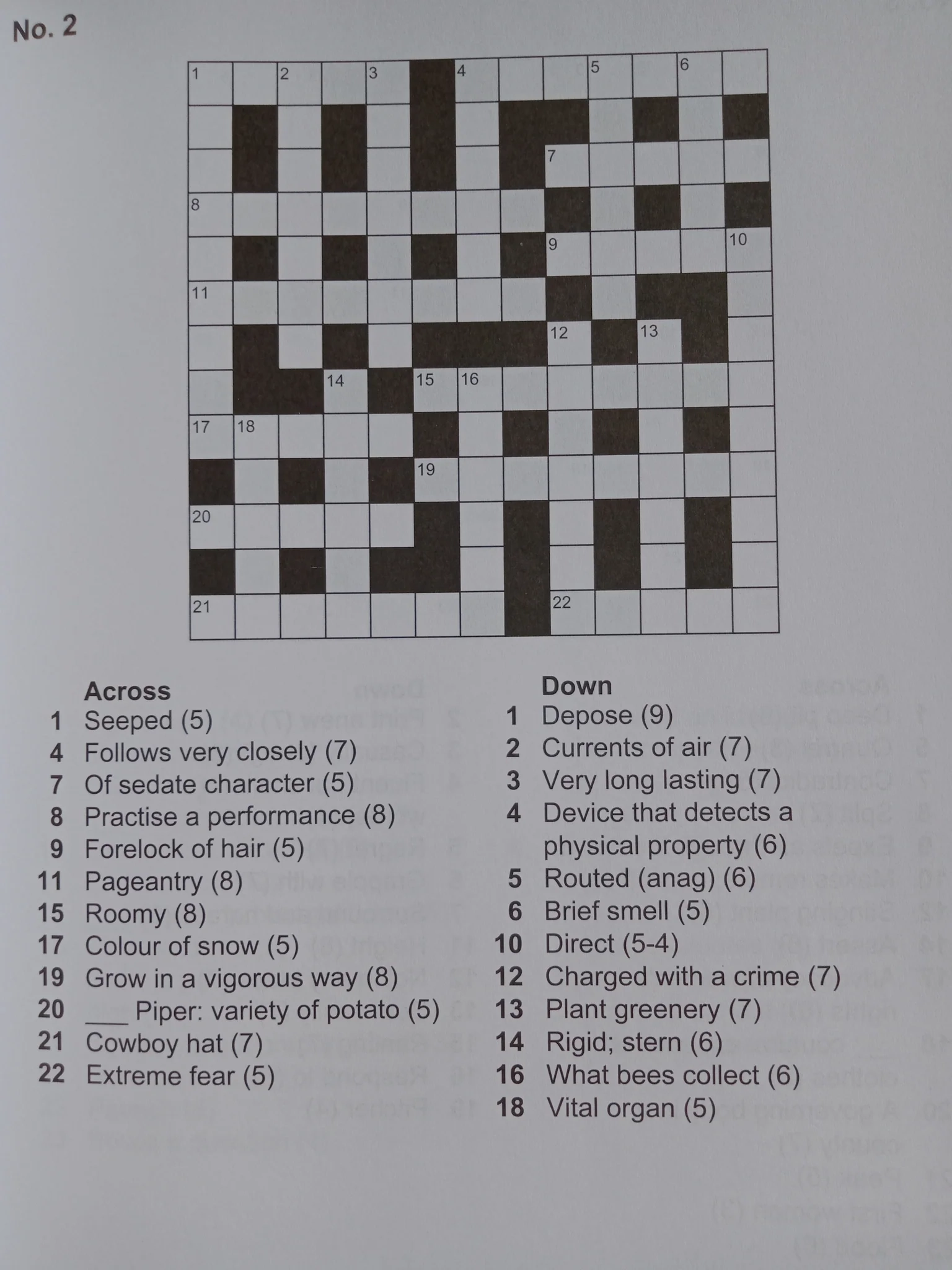Easy Crossword Puzzles Printable With Answers Easy Crossword Puzzles Printable With Answers
