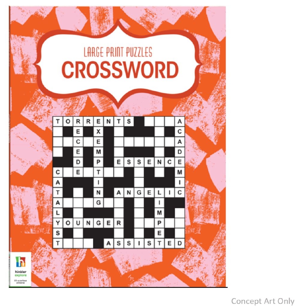 Large Print Puzzles Crosswords The Warehouse Large Print Puzzles Crosswords The Warehouse