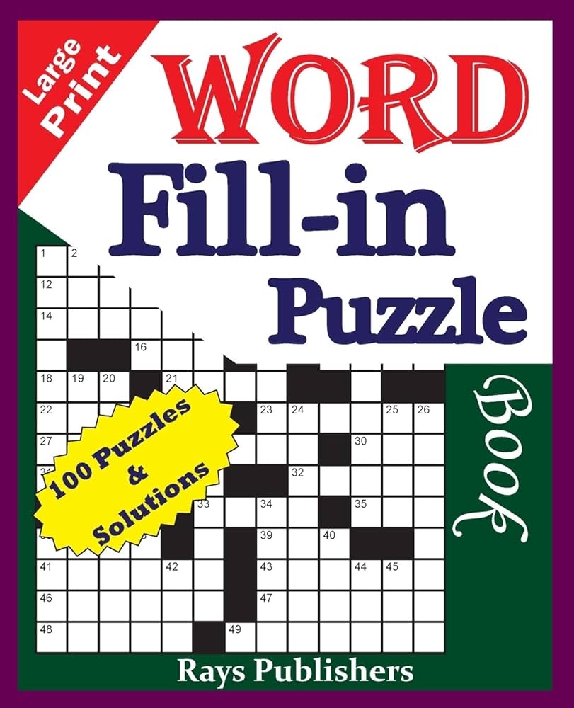 Word Fill In Puzzles Printable Word Fill In Puzzles Printable