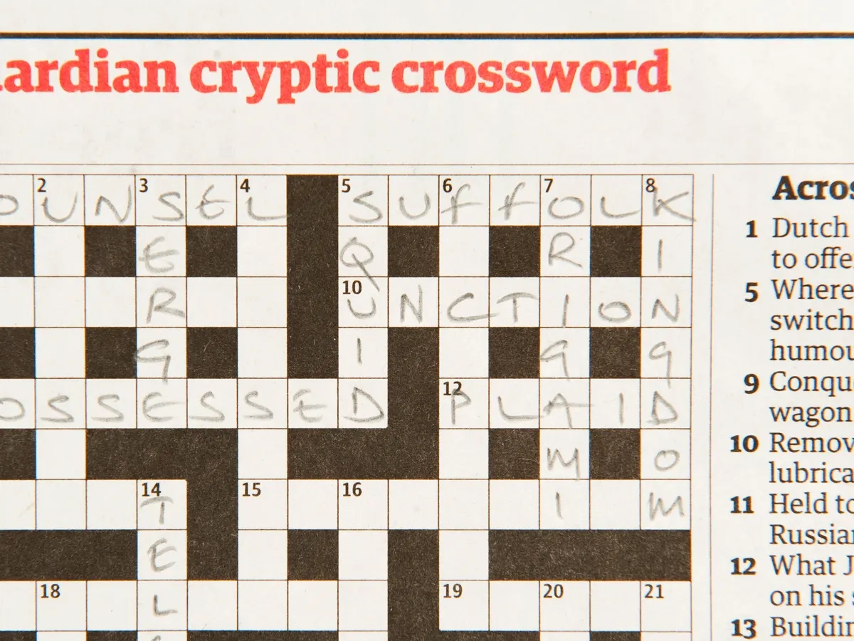 Free Printable Puzzles Cryptic Crossword American