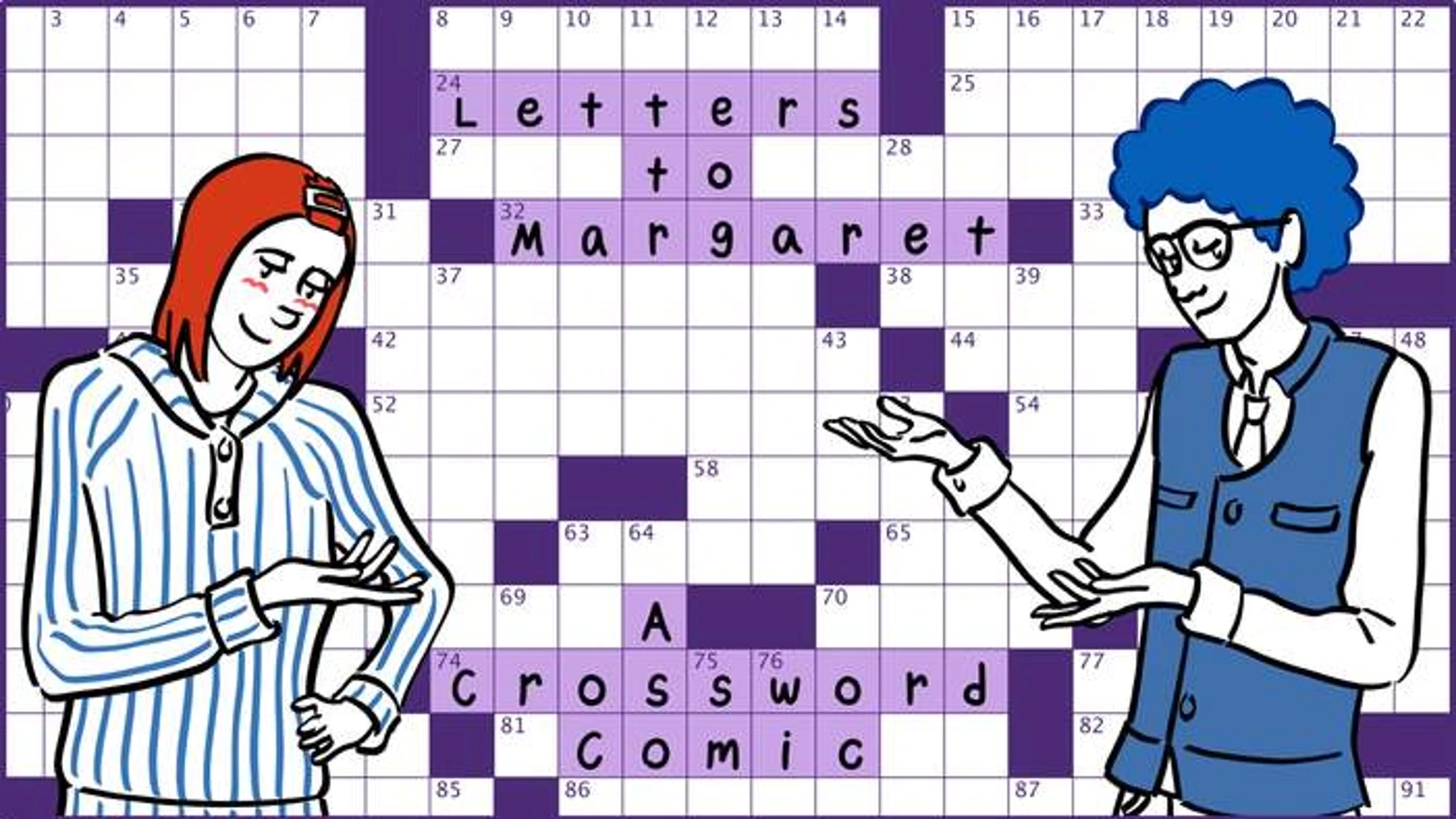LETTERS TO MARGARET A Crossword Graphic Novel By Lone Shark Games Kickstarter
