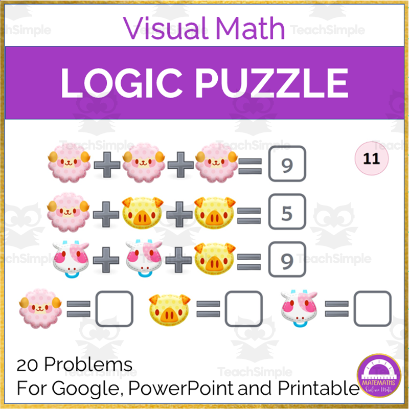 Simple Logic Puzzles Printable Simple Logic Puzzles Printable