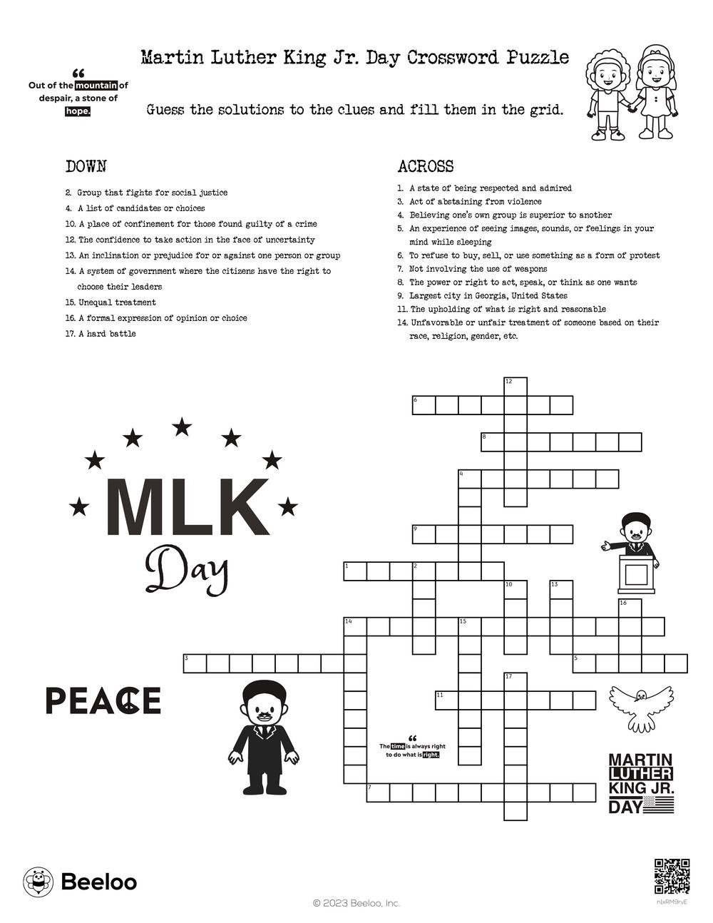 Printable King Crossword Puzzles Printable King Crossword Puzzles