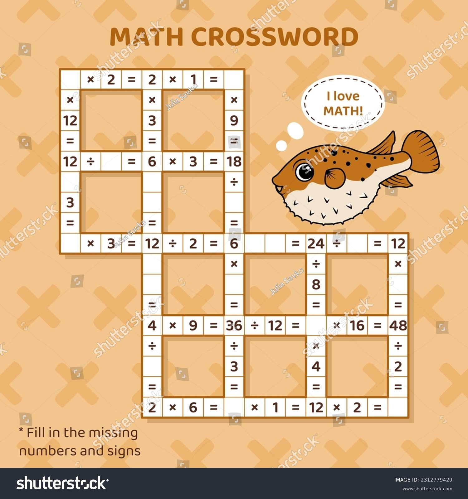 Math Crossword Puzzle Children Multiplication Division Stock Vector Royalty Free 2312779429 Shutterstock Math Crossword Puzzle Children Multiplication Division Stock Vector Royalty Free 2312779429 Shutterstock