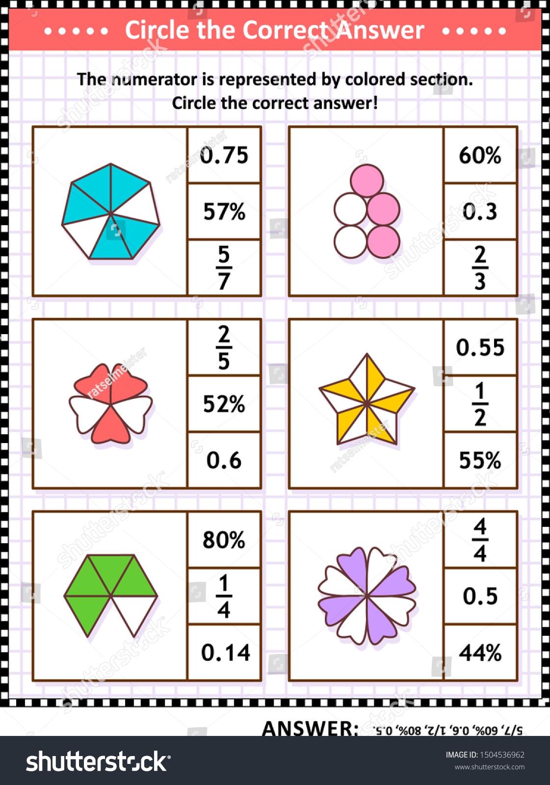 Adult Math Puzzles Printable Worksheets