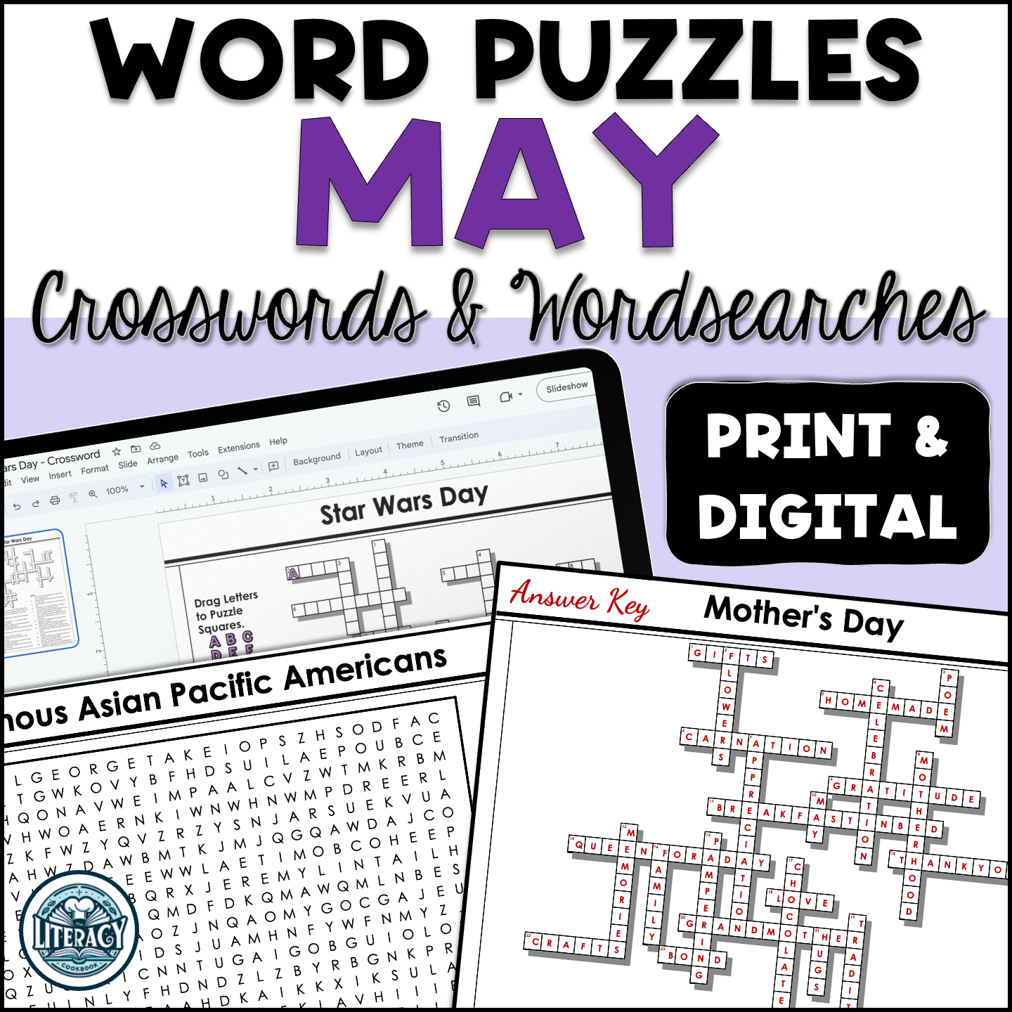 May Crossword Puzzles Word Search Puzzles Print Digital Resources MS HS Classful May Crossword Puzzles Word Search Puzzles Print Digital Resources MS HS Classful