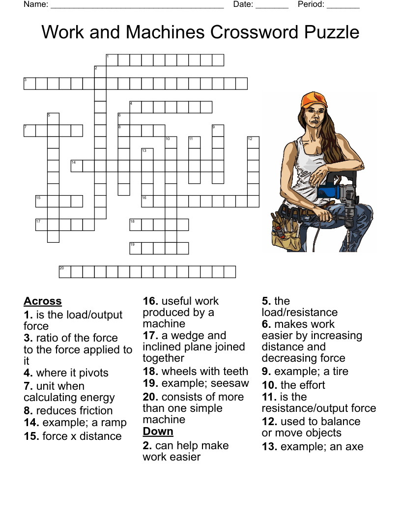 Mechanic Crossword WordMint Mechanic Crossword WordMint
