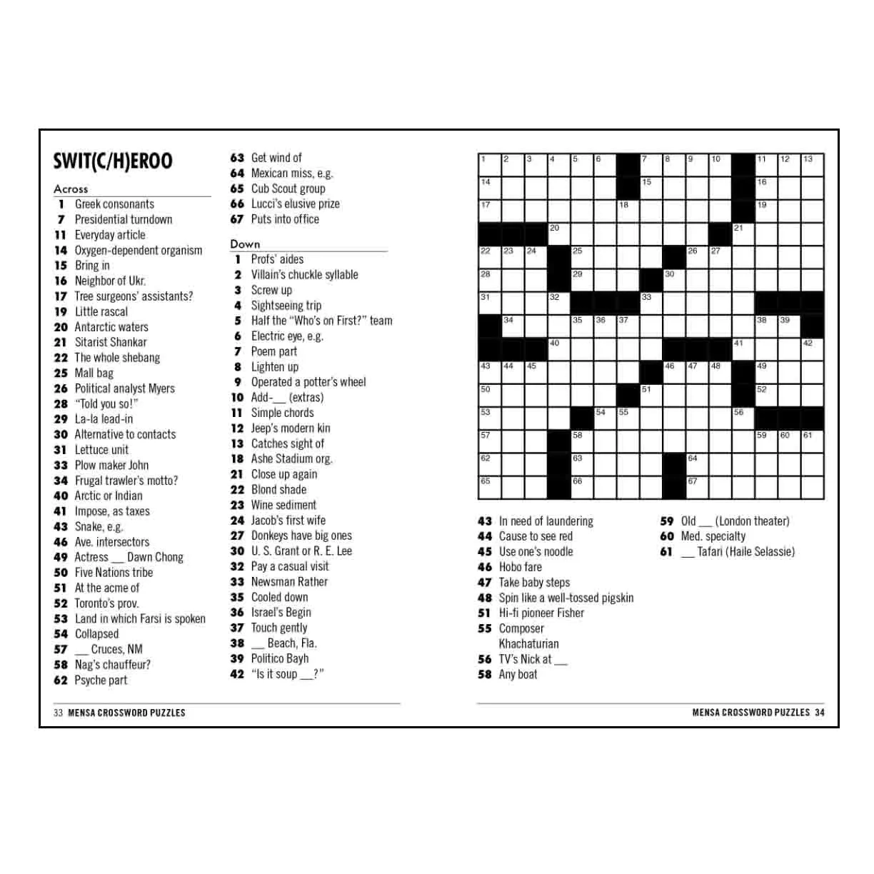 Mensa 10 Minute Crossword Puzzles Tenement Museum Mensa 10 Minute Crossword Puzzles Tenement Museum