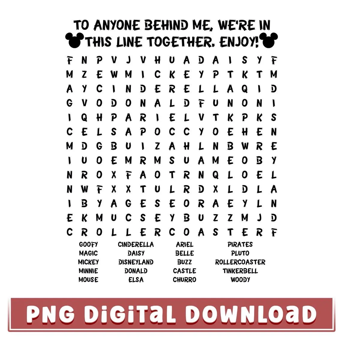 Minnie Word Search Etsy Minnie Word Search Etsy