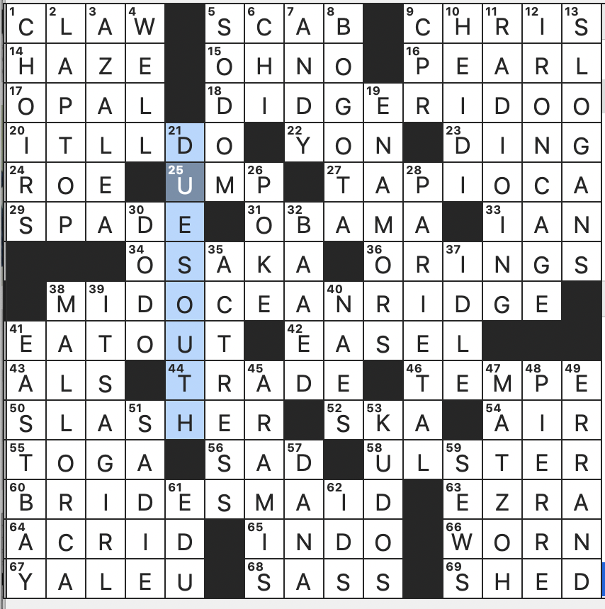 Stanley Newman Printable Crossword Puzzles