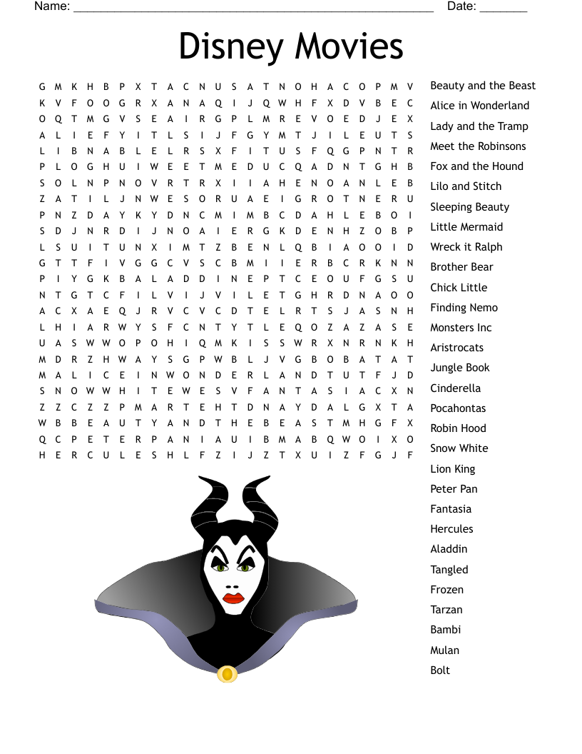 Movies Crosswords Word Searches Bingo Cards WordMint Movies Crosswords Word Searches Bingo Cards WordMint