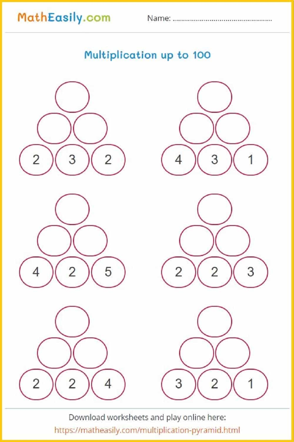 Multiplication Picture Puzzles Multiplication Picture Puzzles