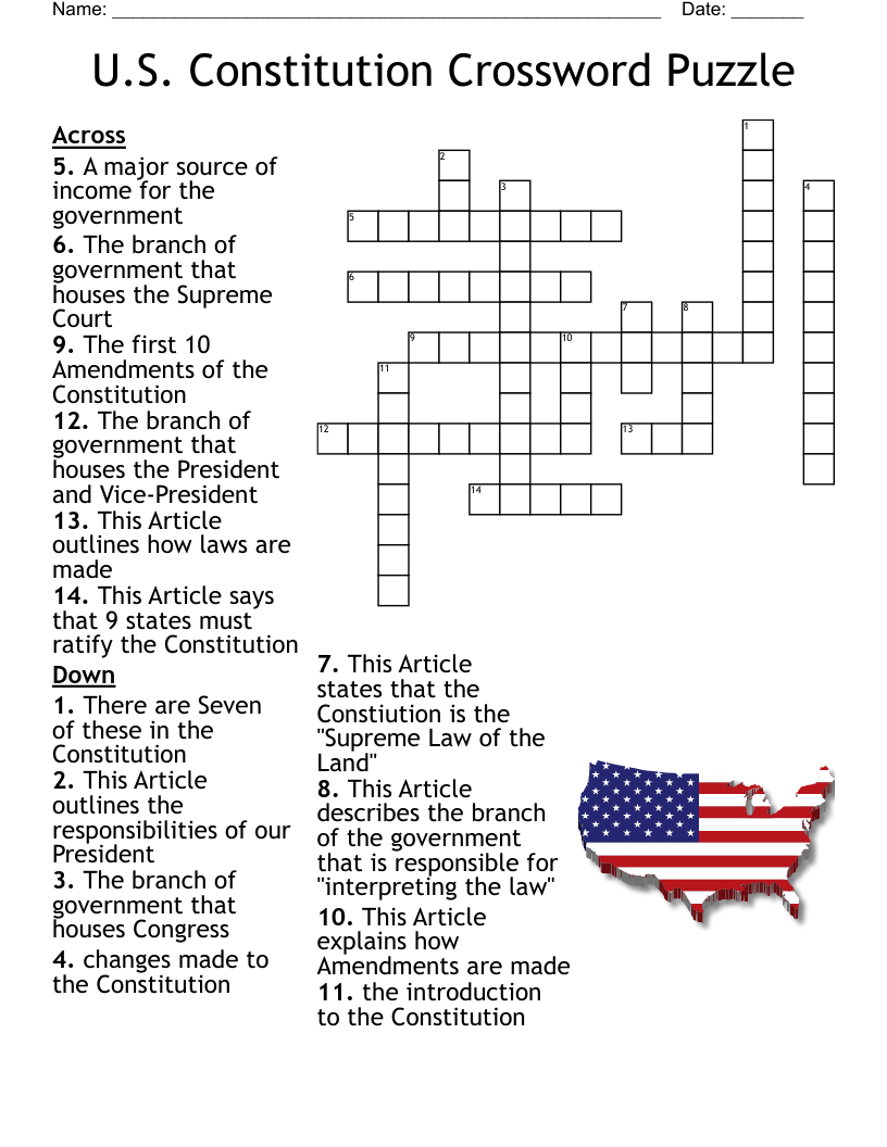 New Nation Crossword Puzzle WordMint New Nation Crossword Puzzle WordMint