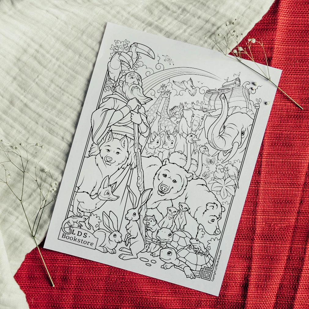 Noah And The Ark Coloring Page Printable Noah And The Ark Coloring Page Printable