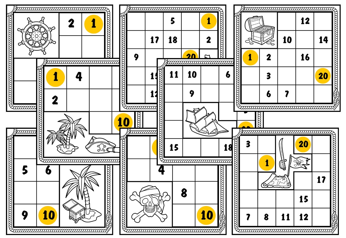 Numbrix Worksheets For Kindergarten Students TeachersMag Numbrix Worksheets For Kindergarten Students TeachersMag