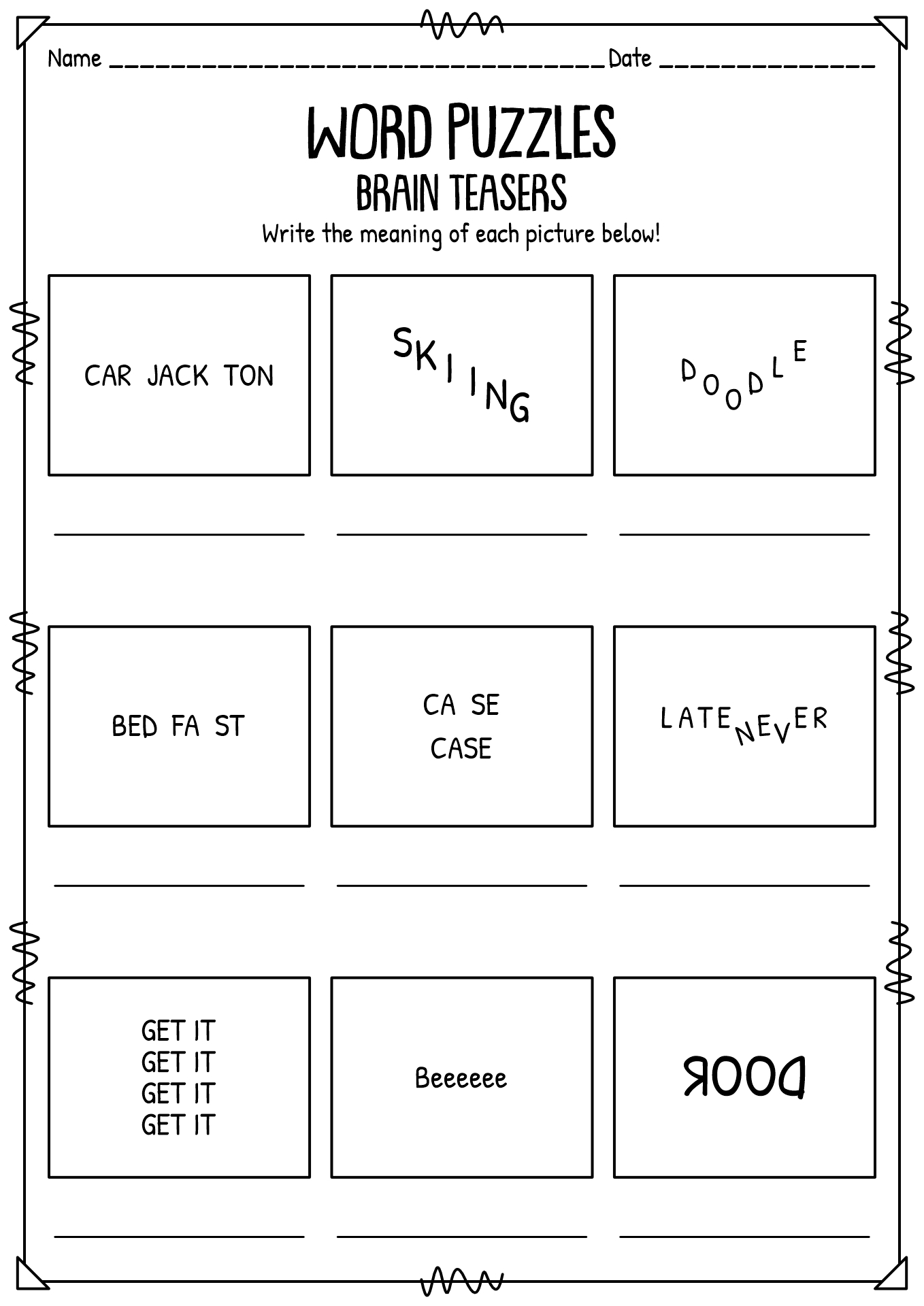 Our Adult Brain Teasers Will Challenge You Worksheets Library Our Adult Brain Teasers Will Challenge You Worksheets Library