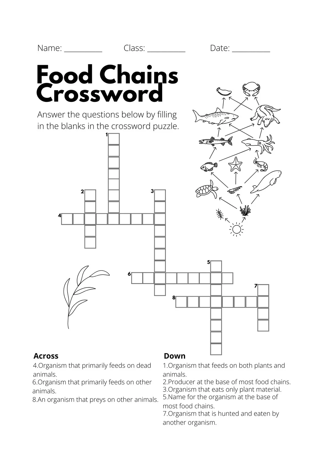 6th Grade Crossword Puzzles Printable Free 6th Grade Crossword Puzzles Printable Free