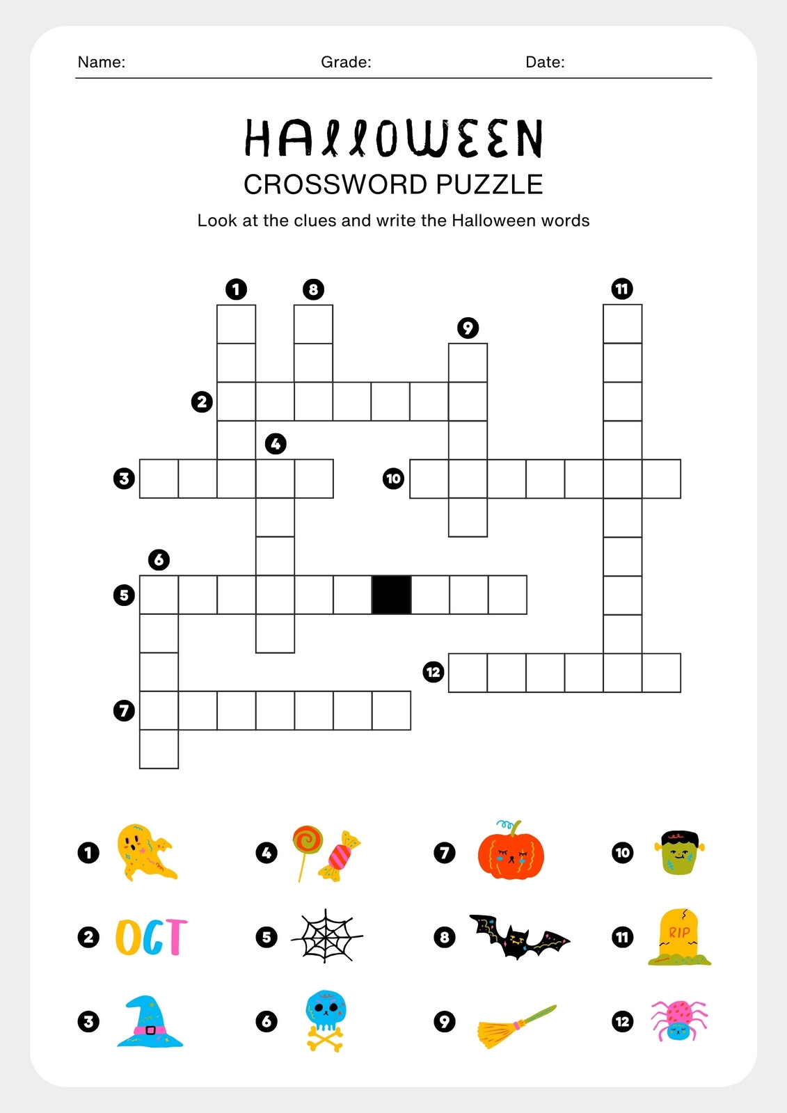 Page 7 Free Editable Puzzle Templates Canva