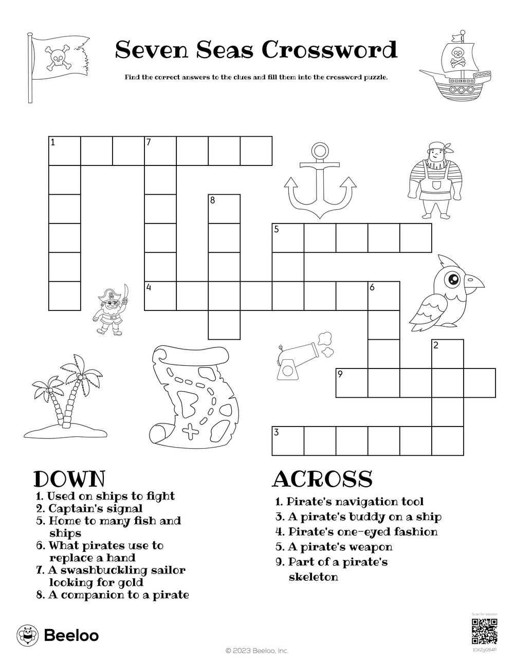 Childrens Crossword Puzzles Printable Childrens Crossword Puzzles Printable