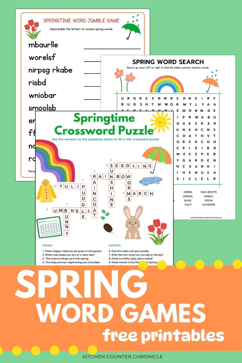 Play Spring Word Games For Kids Play Spring Word Games For Kids